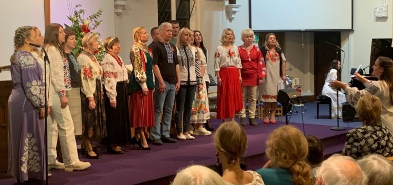 Ukrainians uplift all in Epsom evening of culture