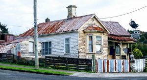 A draughty looking house