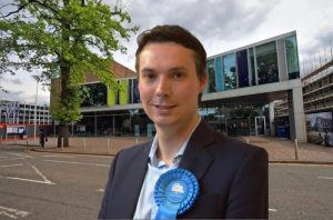 Cllr Thomas Gracey (image Runnymede Borough Council)