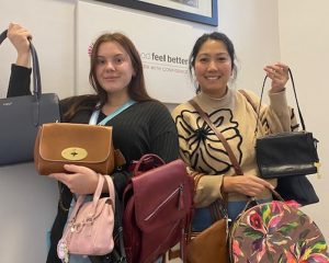 Bags of Confidence cancer charity fund raising.