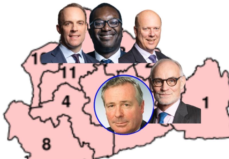5 Tory MPs in Surrey who say they are standing down