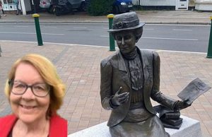 Chinn and Davison statue