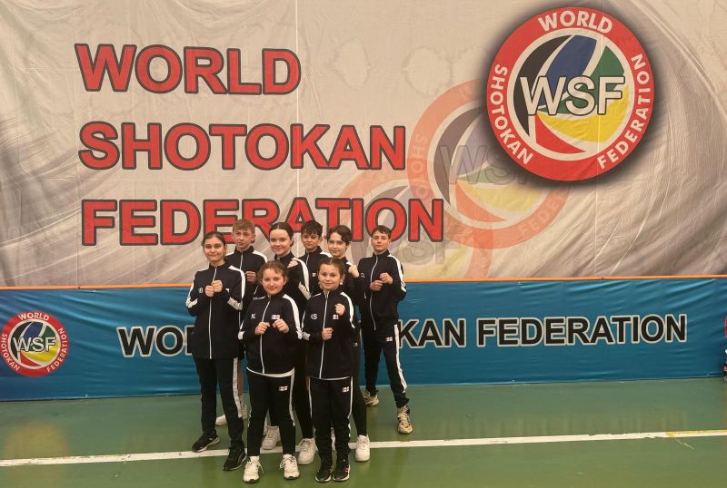 Karate kids at world championship