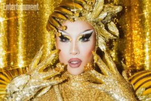 Above, Nymphia Wind in her finale outfit. Credit: Entertainment Weekly/Mettie Ostrowski