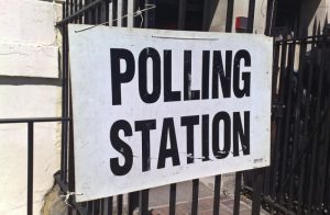 A polling station