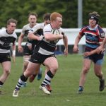 Rugby action at eybridge match