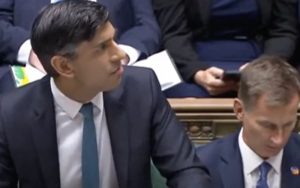 Sunak in Commons