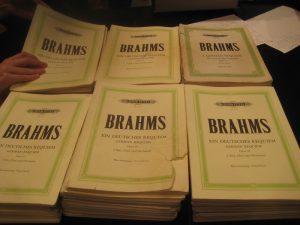 Brahms requiem books