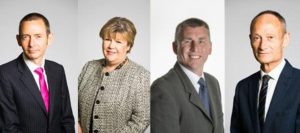 County Councillors McCormick, Muir, Beckett and Kington