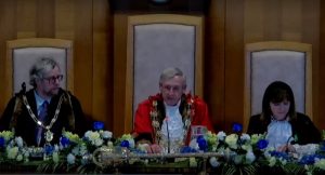New Mayor takes the chair in Council chamber