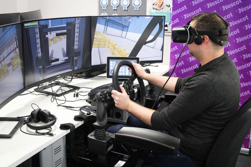 NESCOT VR simulator