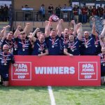 Old Glynonians lift the Papa Johns Community Cup Counties 3 South Shield after defeating Cranleigh 22-21 at Shaftesbury Park, Bristol, on Sunday