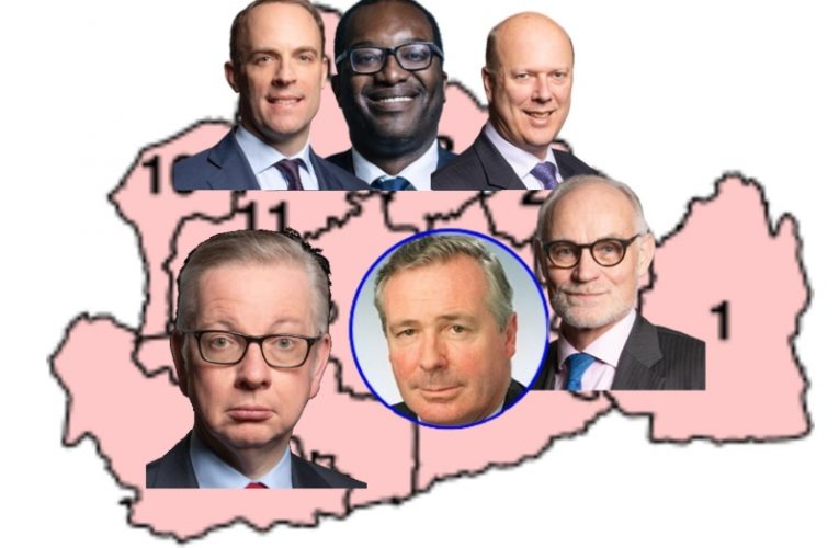 6 out of 11 Conservative MPs leaving Surrey