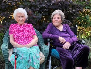 Evelyn (left) and Val (right) both enjoyed their birthday's.