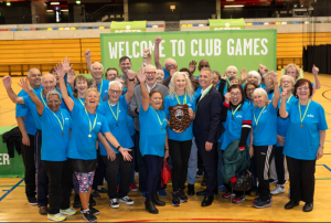 Winners of over 60s sports