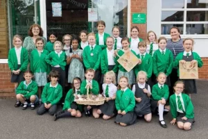 St Peters CofE Primary in Farnham were recently awarded Green Flag status with support from Surrey County Council