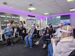 NESCOTs virtual reality lab.