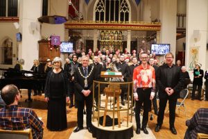 Epsom Choral Society with Mayor and Mayoress