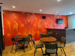 Epsom Playhouse bar mural