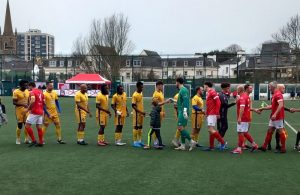 Epsom and Ewell FC line up