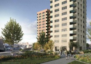 CGI visualisation from Thames Street or the Elmsleigh Road Scheme. (Credit: Spelthorne Borough Council Planning documents/ Fairview New Homes)