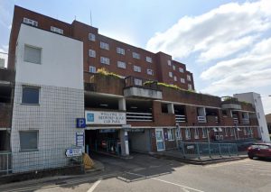 Scammers have targeted Guildford car parks (image Google)
