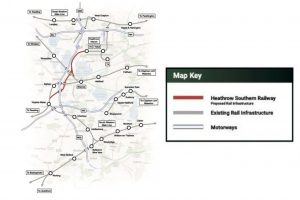 Hsr Proposed Route (Image Heathrow Southern Rail)
