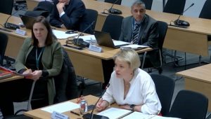 Lisa Townsend, Surrey Police and Crime Commissioner. (Credit: Surrey County Council live stream)