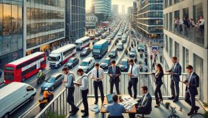 Scientists studying noisy traffic