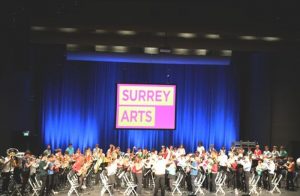 Surrey Arts gala in Guidlford.