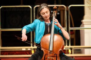 Cellist with Epsom Chamber Choir
