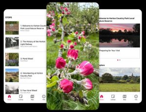 Digital face of Horton Park