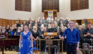 Mass in Blue - Lisa Swayne and Julian