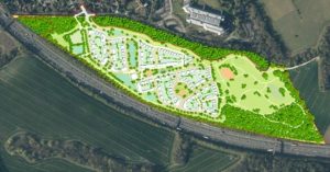 280 homes plan for Ashtead (Image Wates