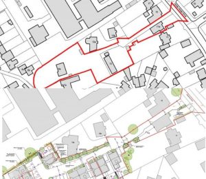 Plans of Whitehorse Drive development