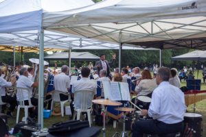 Epsom and Ewell Silver Band in Rosebery Park