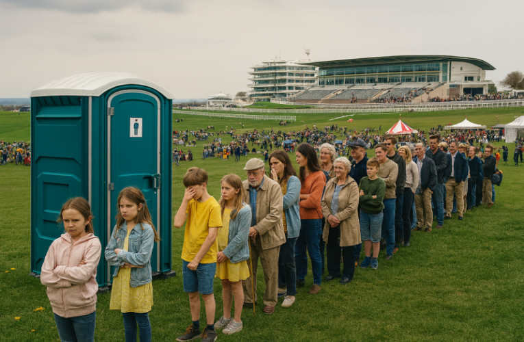 Epsom racecourse caught short of loos on family day