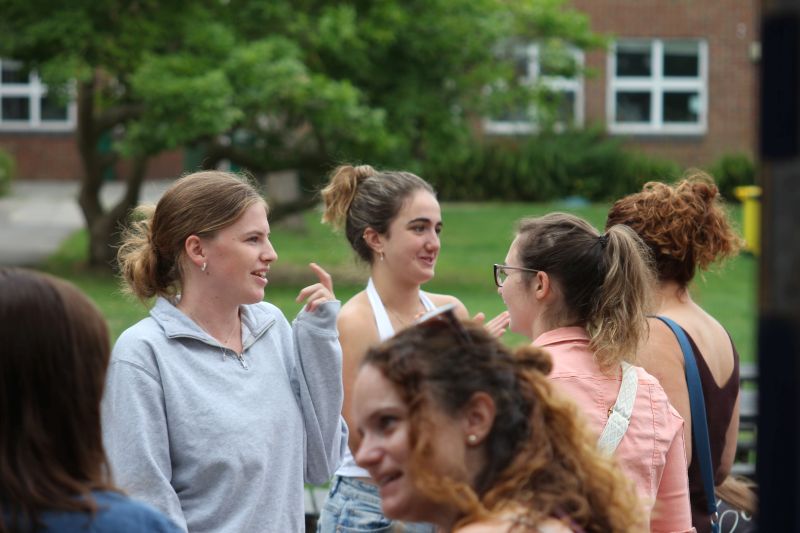 Rosebery girls talk about A level results