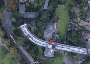 Swail House aerial Google Maps.