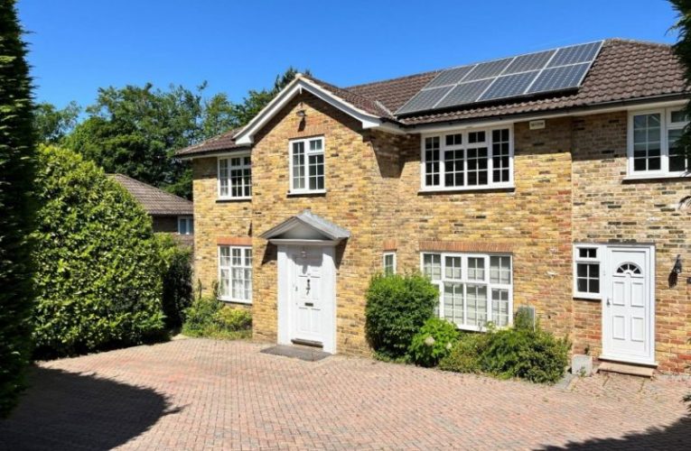 View outside 18 Crosby Hill Drive, in Camberley. (Credit: Surrey County Council documents)