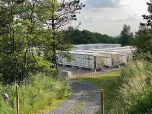 Invenergy Beech Ridge Energy Storage System at Beech Ridge Wind Farm in Greenbrier County, West Virginia