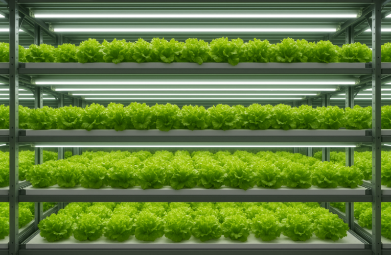 Surrey Uni studies the climate friendly way to grow our lettuces