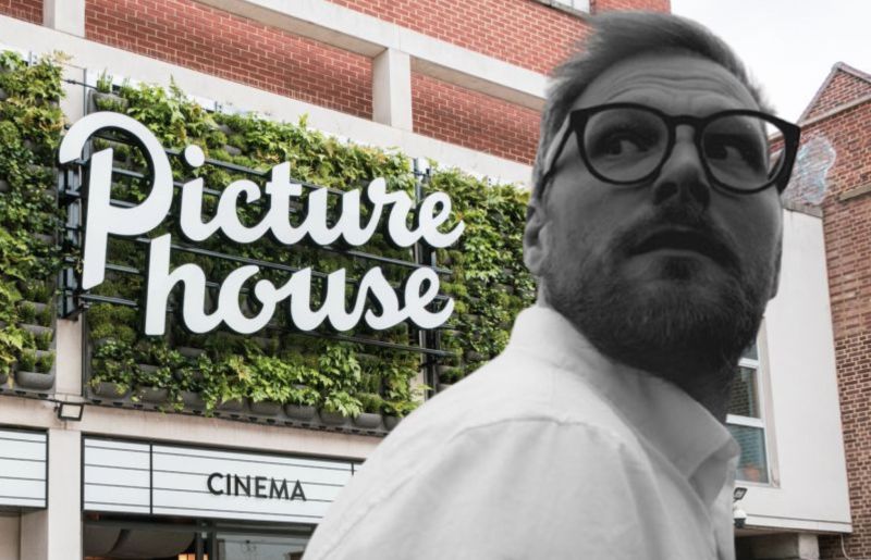 Dean Puckett against Picture House background