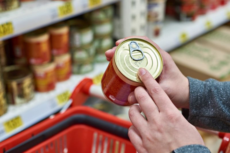 Use by date on tin courtesy https://www.highspeedtraining.co.uk/