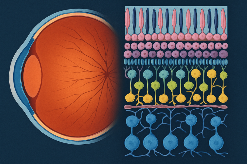 Graphic of retina