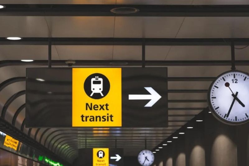 Train sign (Credit: Spelthorne Borough Council)