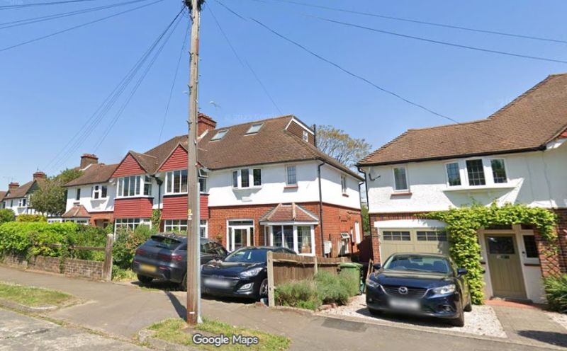 An Epsom street - Google Maps