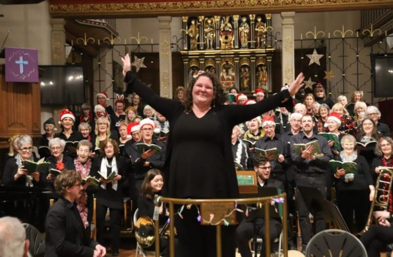 Victoria Ely with Epsom Choral Society St Martins Church Epsom
