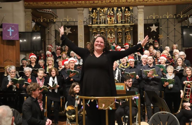 Victoria Ely with Epsom Choral Society St Martins Church Epsom