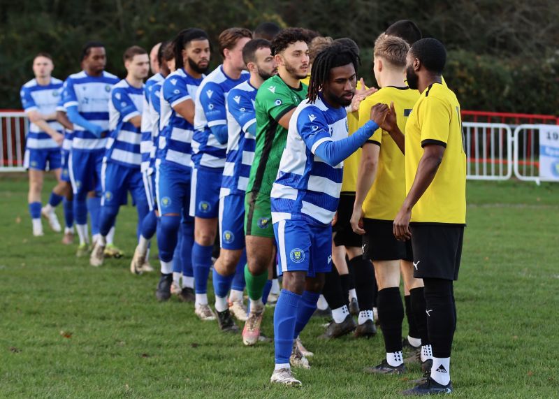 Epsom and Ewell FC greet Cobham